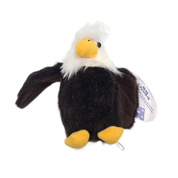 New Sugar Loaf Bald Eagle Americana Collection Eagle Stuffed Animal Plush - Picture 2 of 10